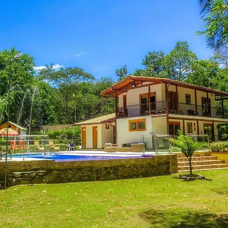 Hermosa Casaquinta Con Piscina Privada. Villeta Exterior photo
